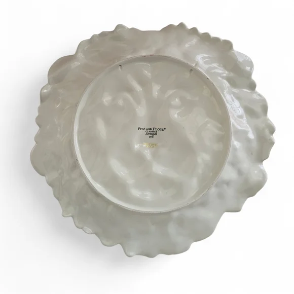 Fitz & Floyd Serengeti Lion Plate 11” Handcrafted Jungle Wildlife Floral Charger - Picture 3 of 5